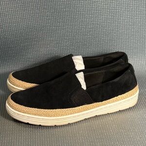 Clarks Women's Marie Sail Loafer‎ Flat Shoes Black Size 9.5